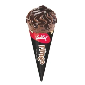 Belgian Chocolate Flingo Cone